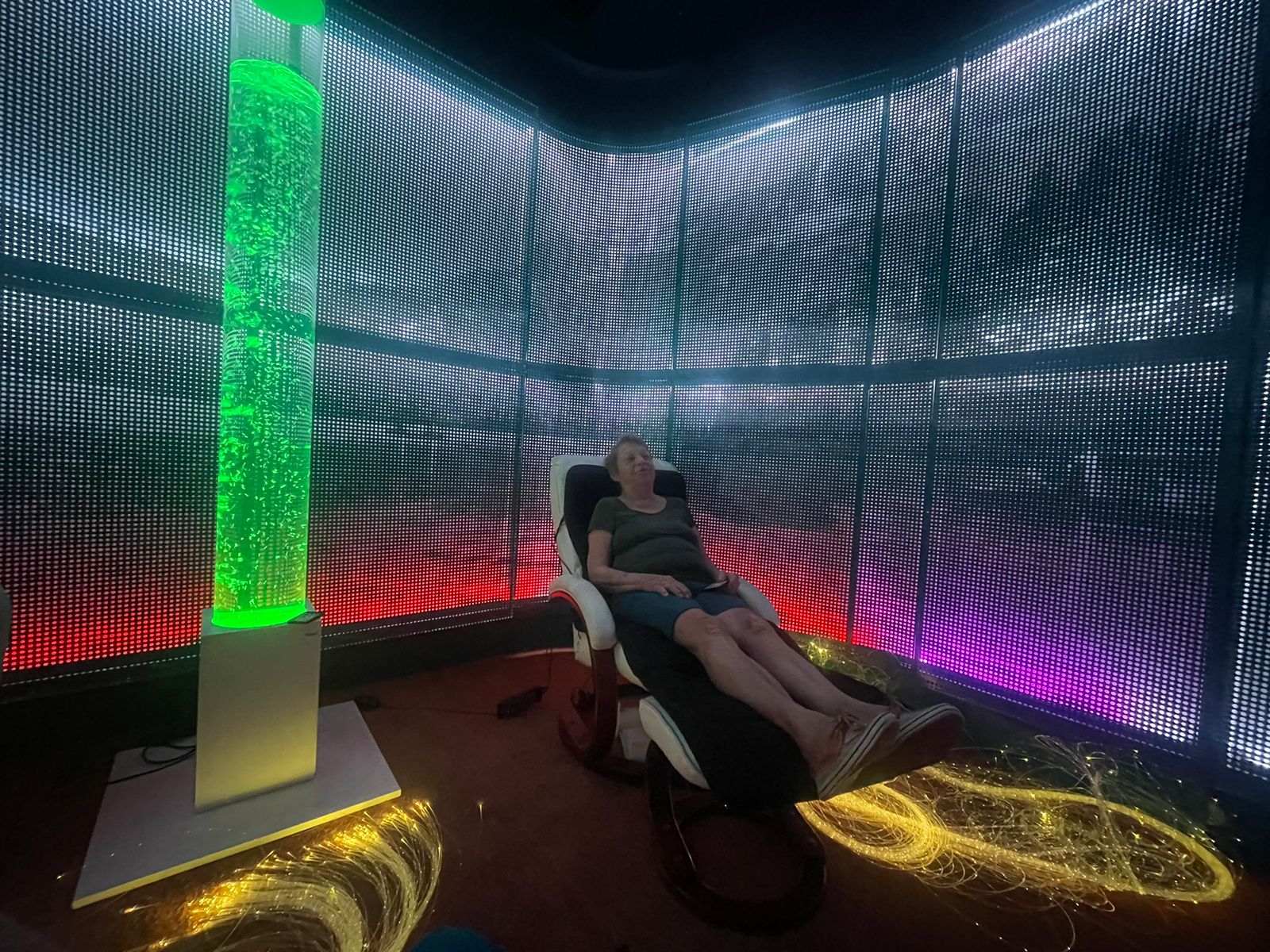 Imersão na Sala Sensorial